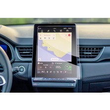 Mobilite Renault Captur Uyumlu 2024 2025 2026 Model 10.4 Inç Multimedya Navigasyon 9h Nano Ekran Koruyucu