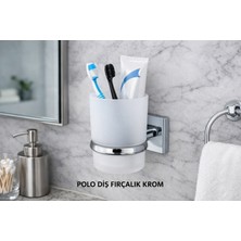 Onno Polo Diş Fırçalık Krom