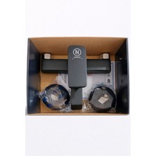 Namsu Ürgüp Siyah Banyo Bataryası – Mat Siyah Duş Bataryası Pirinç Gövde