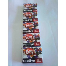 BOPPS 5 Paket Renkli Raptiye .toplam : 250 Adet