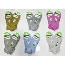 Leroni Bayan Bambu Patik Çorap 12 Li Kutu