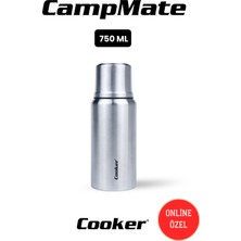 Cooker Campmate 750 ml Paslanmaz Çelik Termos CKR2105