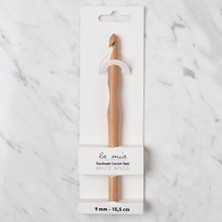 Marsilyan La Mia Whitewood 9 mm 15.5 cm Ahşap Yün Tığ