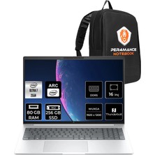 HP Elitebook 8 Aı G1I Core Ultra 7 255H 80GB RAM 256GB SSD 16" FHD+ FreeDOS AD3T0ETPN336 Notebook + Per4 Çanta