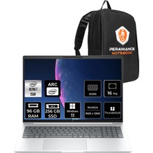 HP Elitebook 8 Aı G1I Core Ultra 7 255H 96GB RAM 256GB SSD 16" FHD+ Win11 Pro AD3T0ETPN441 Notebook + Per4 Çanta