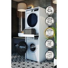 Belmo Flora Çekmeceli Çamaşır ve Kurutma Makinesi Dolabı