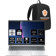 HP Elitebook 8 Aı G1I Core Ultra 7 255H 80GB RAM 256GB SSD 16" FHD+ Win11 Home AD3T0ETPN386 Notebook + Per4 Çanta