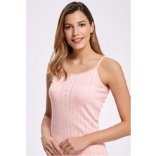 Yeni İlke 223 Kadın Jakarlı İp Askılı Atlet