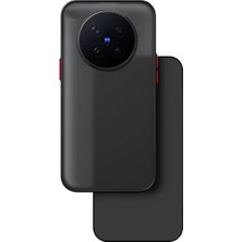 Microcase Vivo X300 London Serisi Darbeye Dayanıklı Kılıf - Siyah AL3415