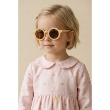 Macerati Iskandinav 0-10 Yaş Çocuk Güneş Gözlük UV400 Sertifikalı Hardal Gözlük