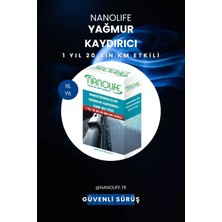 Nanolife 1 Yıl 20 Bin Km etkili Nano Cam Su itici / Yağmur Kaydırıcı 