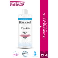 Dermedic Redness Misel Su H2O Arındırıcı Etkiyle Tüm Cilt Tipleri İçin 500 ml Laktik Asit İçerir