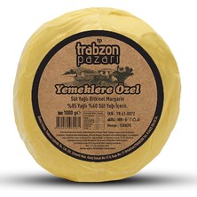 Trabzon Pazarı Az Tuzlu Yemeklik Trabzon Yağı 1 Kg