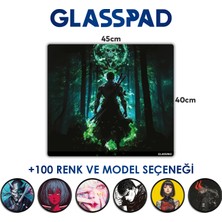 Cam Mouse Pad - One Piece: Roronoa Zoro - Premium Temperli Cam - 45X40 cm [medium]