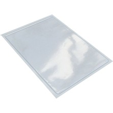 Aso A4 Yapışkanlı Cep Şeffaf Plastik Pvc Döküman Afiş Cebi 100 Adet