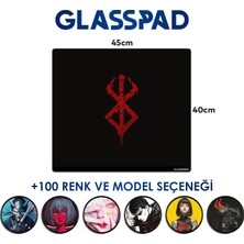 Cam Mouse Pad - Berserk: Brand Of Sacrifice (4) - Premium Temperli Cam - 45X40 cm [medium]