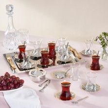 Karaca Alba Gold 40 Parça 12 Kişilik Çay Seti