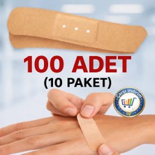 Nistabolje 100 Adet Yara Bandı (10'lu x 10 Paket)