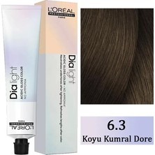 L'Oréal Professionnel Dia Light - Amonyaksız Saç Boyası No: 6.3 Koyu Kumral Dore 50ML
