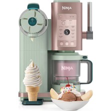 Ninja Swirl By Creami 13-In-1 Soft Serve & Dondurma Makinesi-Frosted Strawberry Matcha