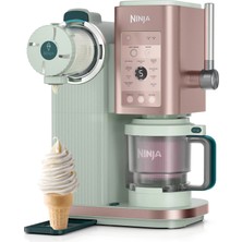 Ninja Swirl By Creami 13-In-1 Soft Serve & Dondurma Makinesi-Frosted Strawberry Matcha