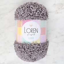 Argesco Mühendislik Loren Lamb Gri El Örgü Ipi - R025