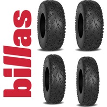 Billas Kuba Vip Track 200 Atv Ön Arka Takım Lastikleri Önler: 21X7-10 Arkalar: 22X10-10