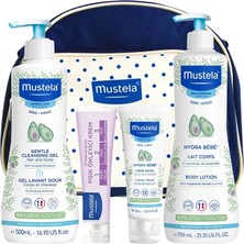 Mustela Merhaba Bebek Bakım Çantası Seti – Yenidoğan ve Bebekler İçin Temel Cilt ve Saç Bakım Ürünleri