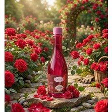 Seruse Gıdaya Eklenebilir İçilebilir Gül Suyu 400 ml Gıdaya Uygun Gül Aromalı