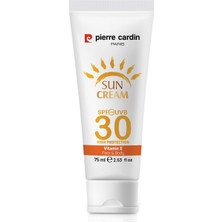 Pierre Cardin 30 SPF Güneş Kremi Tüm Cilt Tipleri İçin Yüksek Koruma 75 ml Yaz İçin İdeal