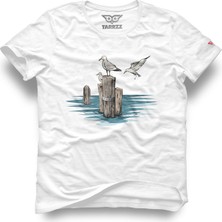 Tarrzzcom Unisex Tasarım Tshirt Doğaya Dönüş Baskılı Tişört