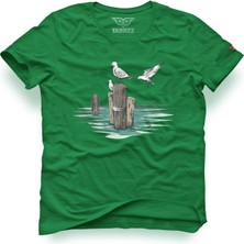 Tarrzzcom Unisex Tasarım Tshirt Doğaya Dönüş Baskılı Tişört