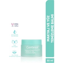 CENTESOL Makyaj ve Yüz Temizleme Balmı Arındırıcı Nemlendirici Aydınlatıcı Yağ Bazlı Cleansing Balm 50 ML