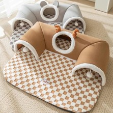 Mixpet Tünel Şeklinde Toplu Kedi Yatağı ve Oyun Evi 65X40 cm