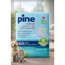 Pine Yatak Koruyucu Çiş Pedi Serme 60 Adet