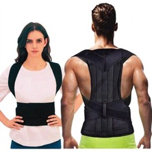 Figiza Balenli Dik Duruş Korsesi Sırt-Bel Destekleyici Kamburluk Önleyici Kifoz-Skolyoz Ortopedik Korse