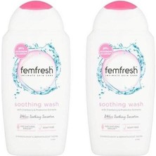 Femfresh Genital Bölge Yıkama Jeli 250 ml X2 Hassas Cilt Uyumlu Günlük Kullanıma Uygun