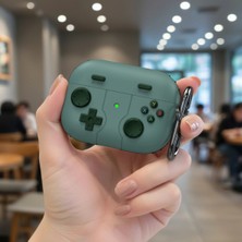Caseonn Xiaomi Redmi Buds 8 Pro Kılıf Retro Gamepad Yeşil