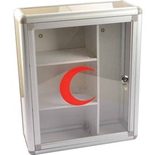 Panda Ecza Dolabı Alüminyum 35X42X14CM