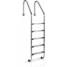 Maraton Fıskiye Standart Model 5 Basamaklı Paslanmaz Havuz Merdiveni