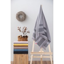 Cotton Box Twins Bukle  Havlu 75X150 Gri