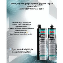 Akfix Kimyasal Dübel C900 345ML