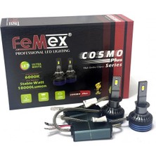 Femex Volkswagen Polo 4 9n 2001-2005 Uzun Far LED Cosmo Plus H1
