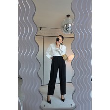 Özge Özgenç Çift Pileli Havuç Pantolon