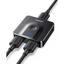 UGREEN 2-in-1 Çift Yönlü 4K@60Hz HDMI Switch, 50966