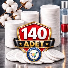Nistabolje 140 Adet Makyaj Temizleme Pamuğu Pedi
