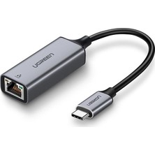 UGREEN USB Type-C to Ethernet RJ45 Dnüştürücü Adaptör, 50737