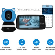 Akıllı Bebek Kamerası, Ağlama ve Hareket Algılama, Çift Yönlü Sesli Iletişim