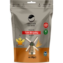Organik Gurme Tam Buğdaylı Bisküvi 80 gr