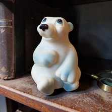 Hureggo Vintage Koçbank Ayıcık Kumbara & 14 cm